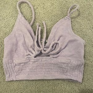 Urban outfitters cutout crop top